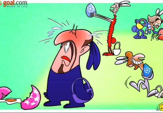Cartoon - Chelsea et Benitez craquent