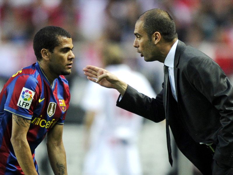 Dani Alves: Guardiola is a football Einstein - he will succeed at Man City