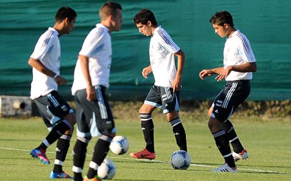 Argentina Sub-17 / entrenamiento