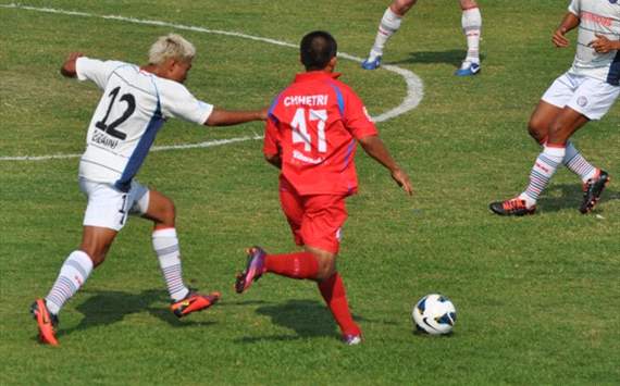 Sunil Chhetri, Churchill Brothers vs Warriors FC, AFC Cup