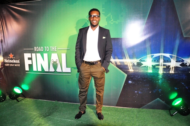 Jay Jay Okocha at Heineken Champions Planet