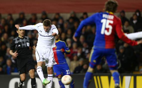 UEFA Europa League QF - Tottenham Hotspur v Basel, Gylfi Sigurdsson