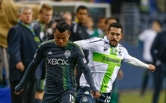 Mario Martinez, Seattle Sounders FC; Herculez Gomez, Santos Laguna; CONCACAF Champions League
