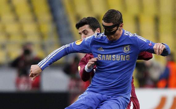 UEFA Europa League - Rubin Kazan v Chelsea, Ivan Marcano, Fernando Torres