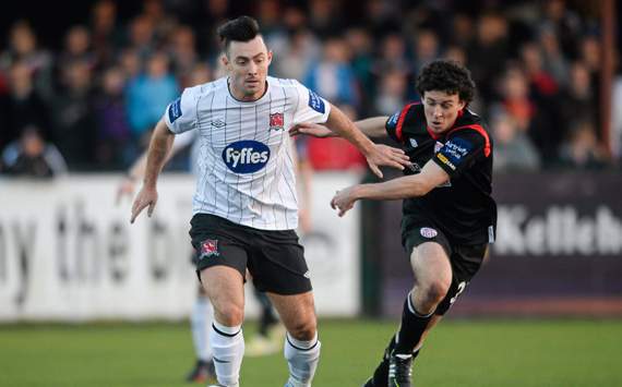 Airtricity League Premier Division, Dundalk v Derry City - Richie Towell, Barry McNamee