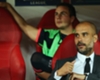 Pep Guardiola (vorne) kann wieder auf Mario Götze zurückgreifen Pep Guardiola (vorne) kann wieder auf Mario Götze zurückgreifen