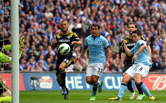 FA Cup - Chelsea and Manchester City, Samir Nasri
