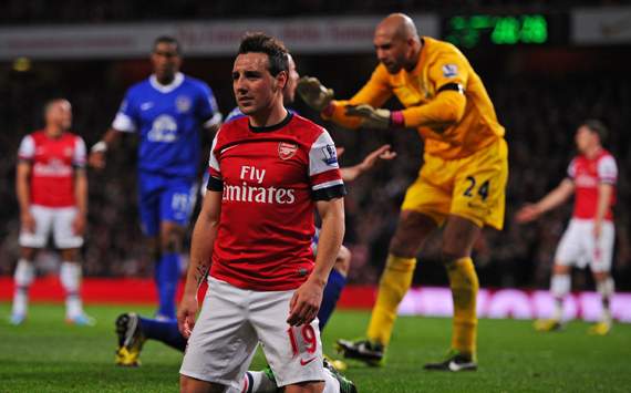 EPL - Arsenal v Everton, Santi Cazorla