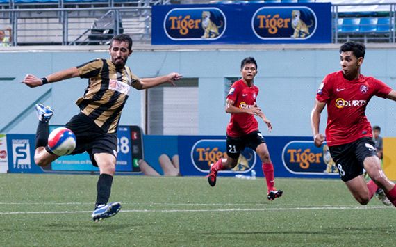 Tanjong Pagar, Monsef Zerka, Courts Young Lions, SLeague