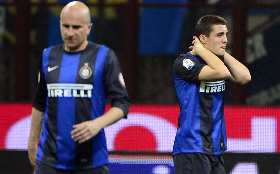 Inter players vs Roma