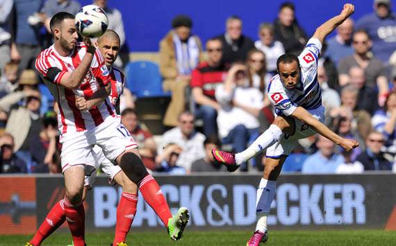 EPL - QPR vs Stoke City, Andros Townsend