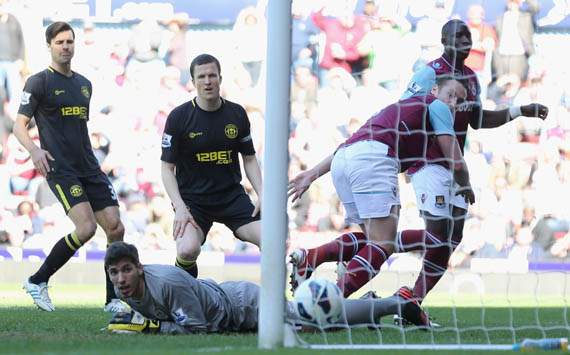 EPL - West Ham United vs Wigan Athletic, Matt Jarvis