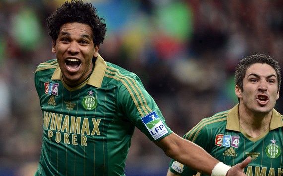 Coupe de la Ligue : Brandao & Fabien Lemoine (AS Saint-Etienne vs Stade Rennais)
