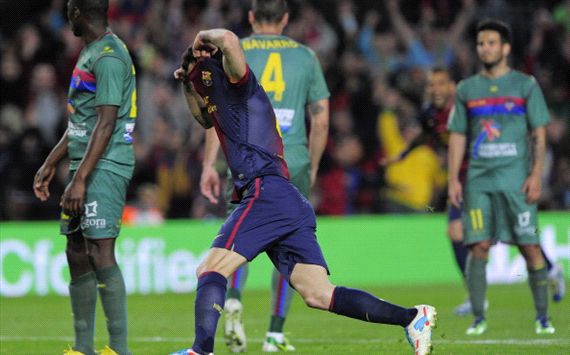 Barcelona - Levante, Liga BBVA