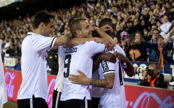Valencia - Málaga de la Liga BBVA