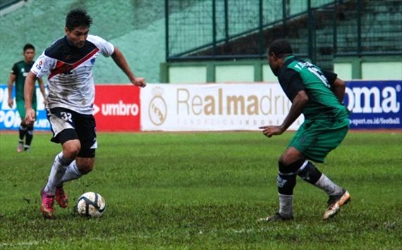 Pelita Bandung Raya vs. Persiwa Wamena (GOAL.com/Antara)