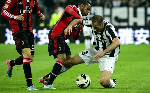 Chiellini & Robinho - Juventus-Milan