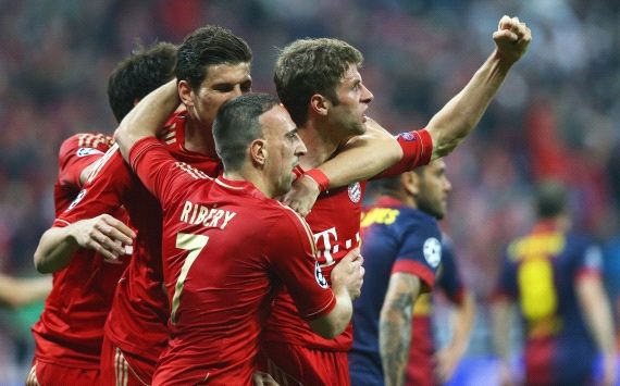 UEFA, Champions League, FC Bayern Munich vs. FC Barcelona