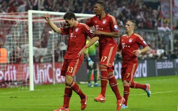 UEFA, Champions League, FC Bayern Munich vs. FC Barcelona, Mario Gomez
