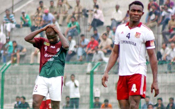 Odafa Okolie, Chika Wali, Mohun Bagan vs Pune FC, I-League