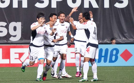 Home United, celebrate, SLeague