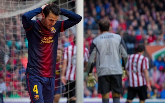 Athletic - Barcelona, Liga BBVA - Cesc Fábregas