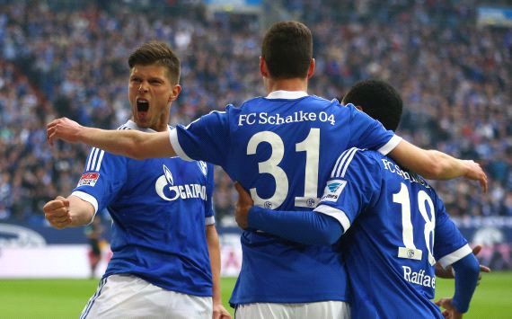 Klaas-Jan Huntelaar, Schalke - Hamburger SV (Bundesliga)