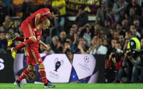Arjen Robben, Javi Martinez | FC Barcelona - Bayern Munchen | UCL