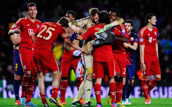 Barcelona 0-3 FC Bayern Muenchen
