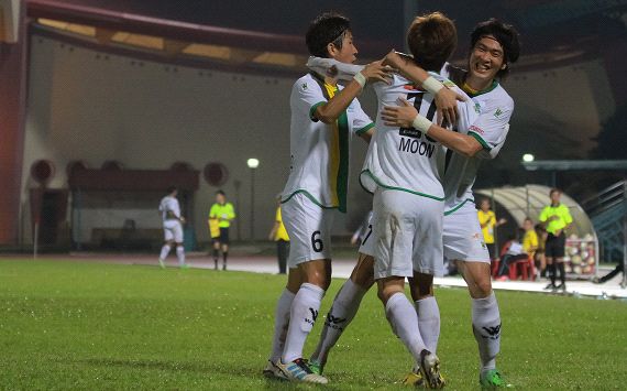 Woodlands Wellington, celebrate, SLeague