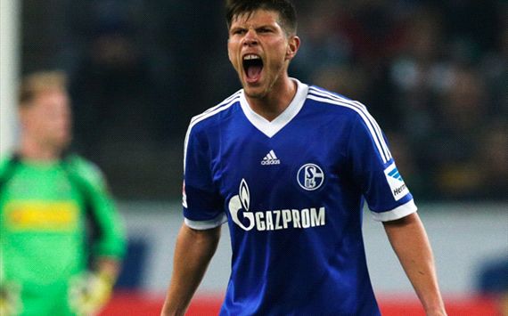 Bundesliga: Borussia Mönchengladbach vs. FC Schalke 04, Klaas-Jan Huntelaar