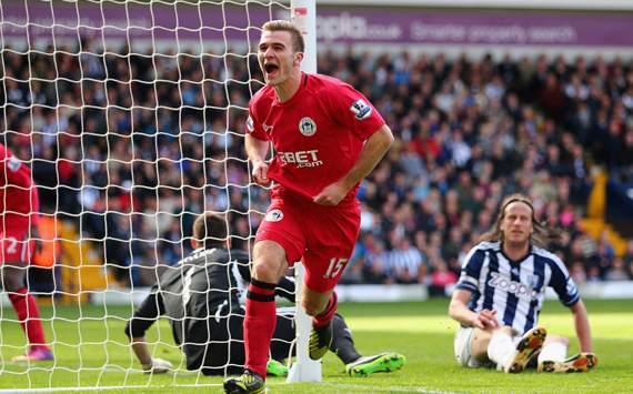 EPL - West Bromwich Albion v Wigan Athletic, Callum McManaman