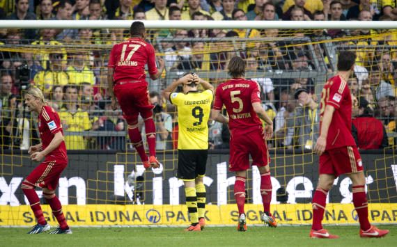 Bayern - Dortmund: Lewandowski disappointed after missing penalty