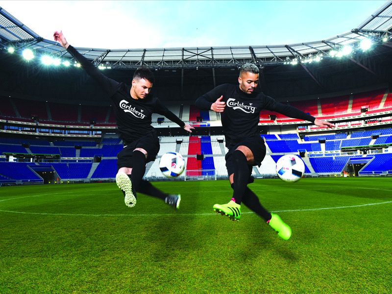 Watch the F2Freestylers recreate a classic EURO moment to go to EURO 2016!
