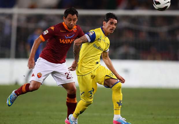 Piris-Stoian - Roma-Chievo - Serie A (Getty Images)