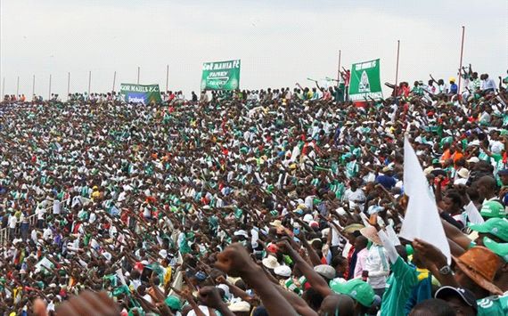 Gor Mahia v AFC fans.