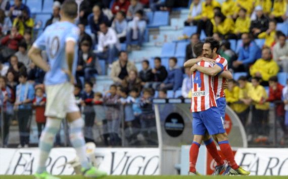 Celta-Atlético Madrid, Liga BBVA