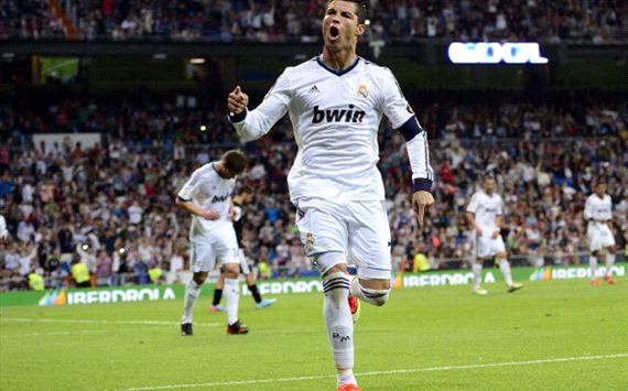Cristiano Ronaldo, Real Madrid - Málaga