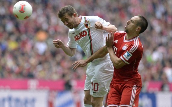 Ribery gibt auch gegen den FCA alles