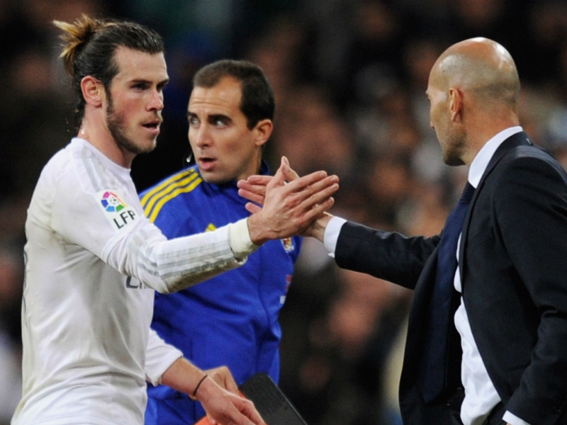 Zidane thrilled by Bale's imminent Real return