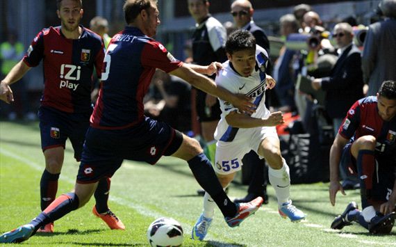 Andreas Granqvist, Yuto Nagatomo - Genoa-Inter