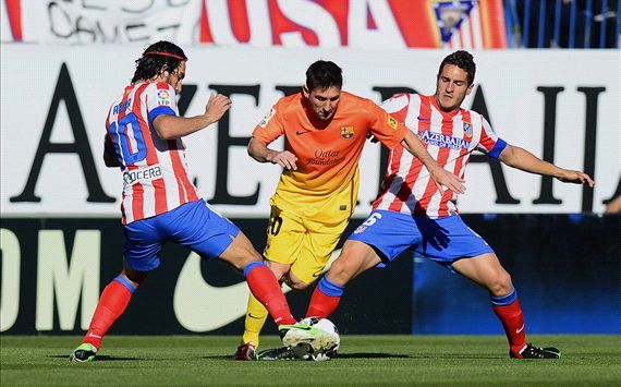 Lionel Messi, Atlético - Barcelona