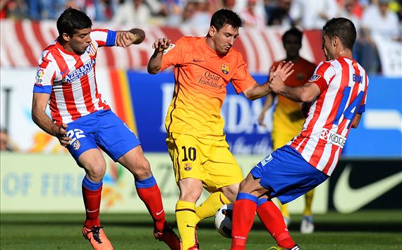 Lionel Messi, Atlético - Barcelona