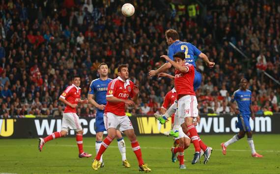 Europa League - Benfica and Chelsea, Branislav Ivanovic