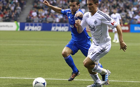 Jeb Brovsky - Montreal Impact; Alain Rochat - Vancouver Whitecaps