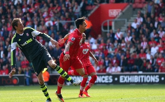 EPL - Southampton v Stoke City, Peter Crouch