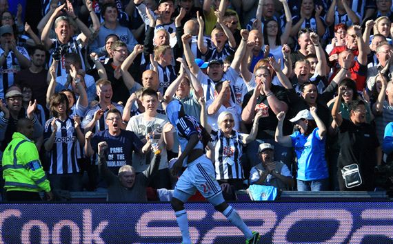 EPL - West Bromwich Albion v Manchester United, Youssuf Mulumbu