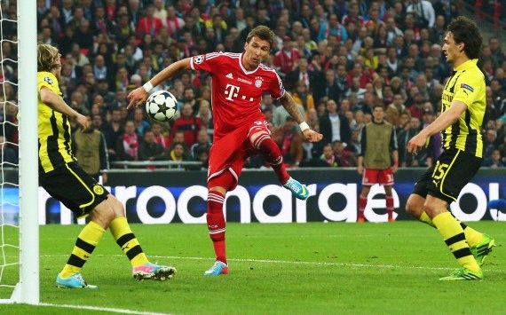 Champions League: Borussia Dortmund - Bayern Munich, Mario Mandzukic
