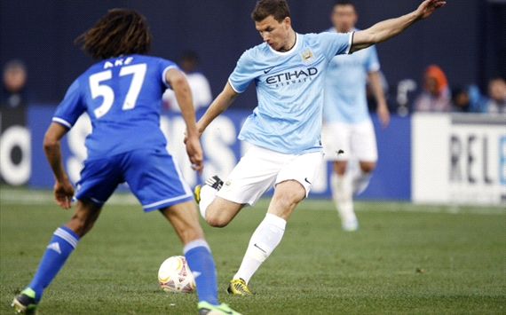 Edin Dzeko, Manchester City; Nathan Ake, Chelsea
