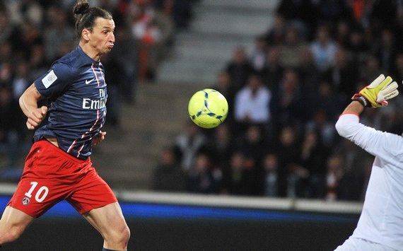 Ligue 1 : Zlatan Ibrahimovic (FC Lorient vs Paris SG)